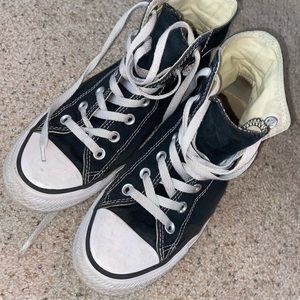 Used High Top Black Converses